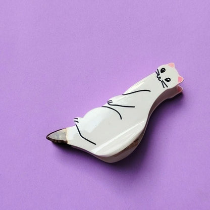 Medium Siberian Ermine Hair Claw