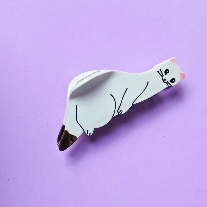 Medium Siberian Ermine Hair Claw