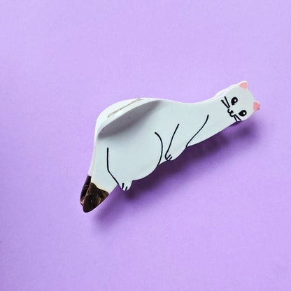 Medium Siberian Ermine Hair Claw