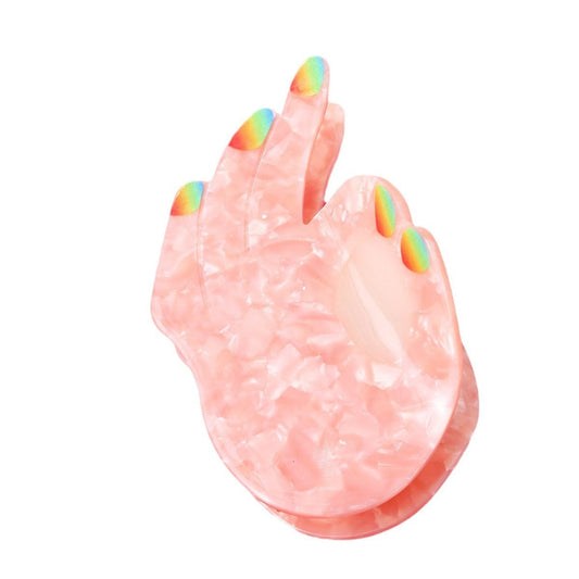 Medium Pink OK Hair Claw