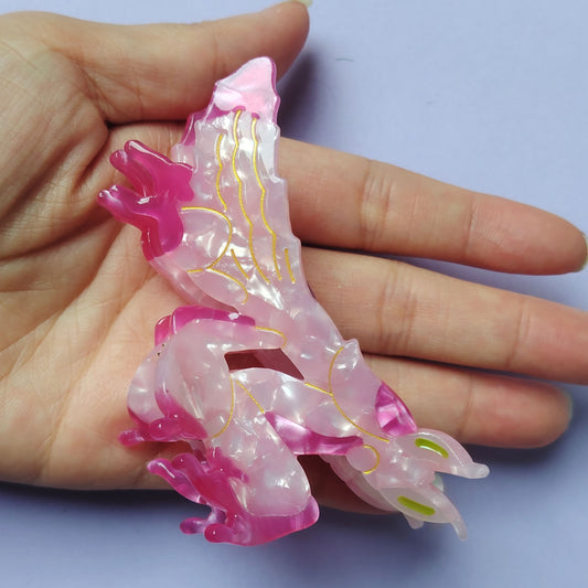 Medium Orchid Mantis Hair Claw