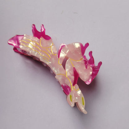 Medium Orchid Mantis Hair Claw