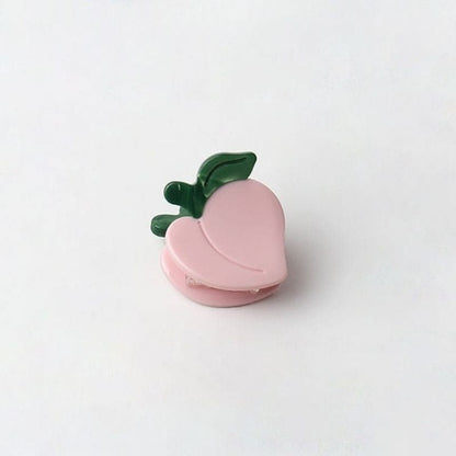 Mini Pink Peach Hair Claw
