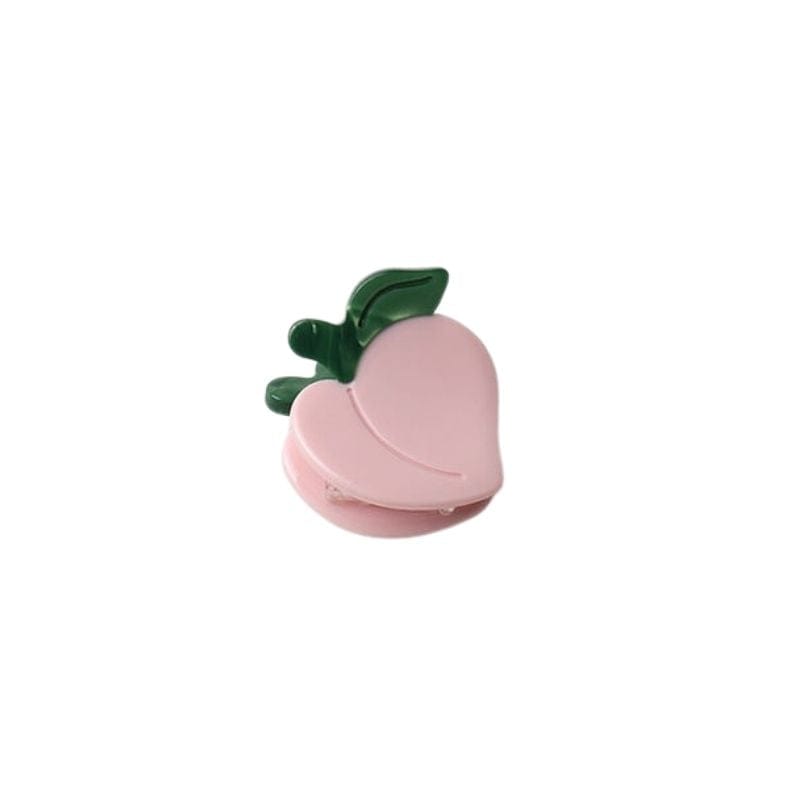 Mini Pink Peach Hair Claw