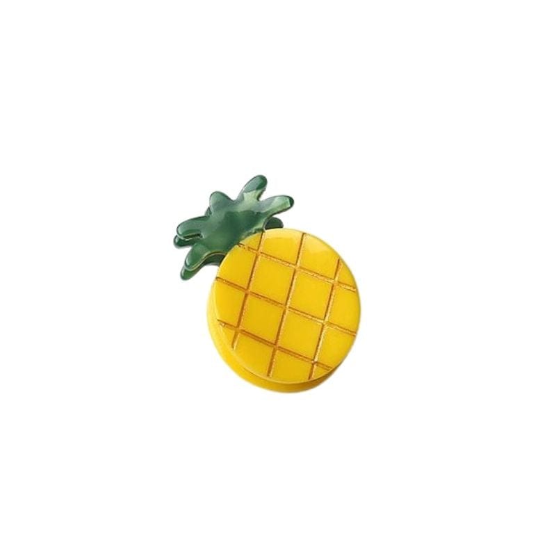 Mini Yellow Pineapple Hair Claw