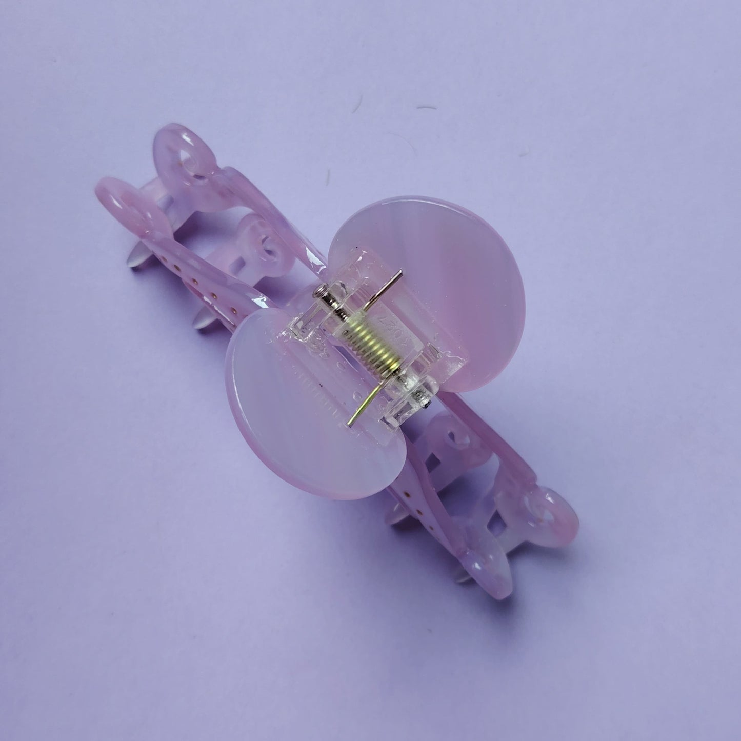 Large Pink Octopus Hair Claw