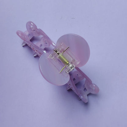 Large Pink Octopus Hair Claw