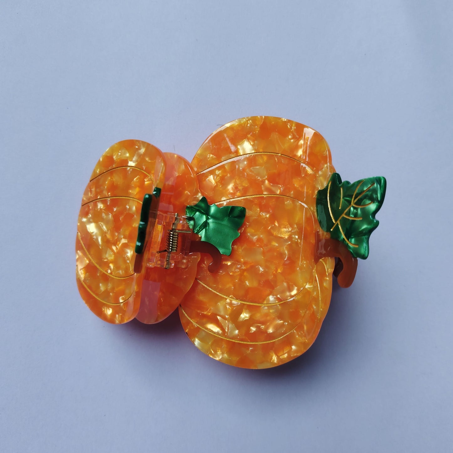 Large Pumpkin Hair Claw