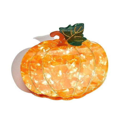 Large Pumpkin Hair Claw