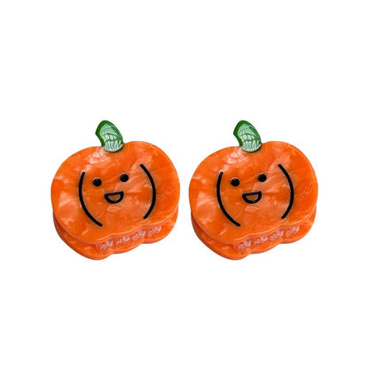 Mini Pumpkin Hair Claw