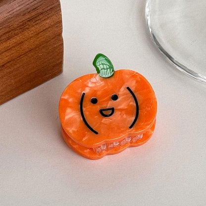 Mini Pumpkin Hair Claw