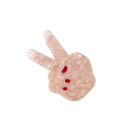 Small Scissors Hands Hair Claw