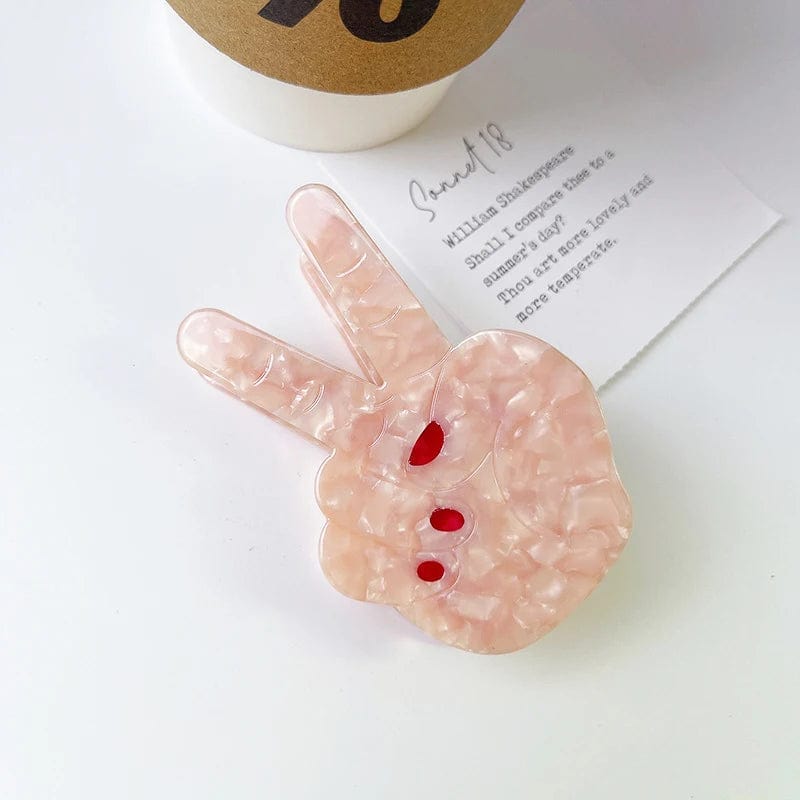 Small Scissors Hands Hair Claw