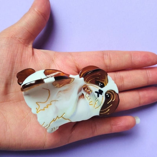 Medium Shih Tzu Hair Claw