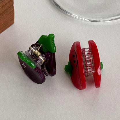 Mini Tomato Hair Claw