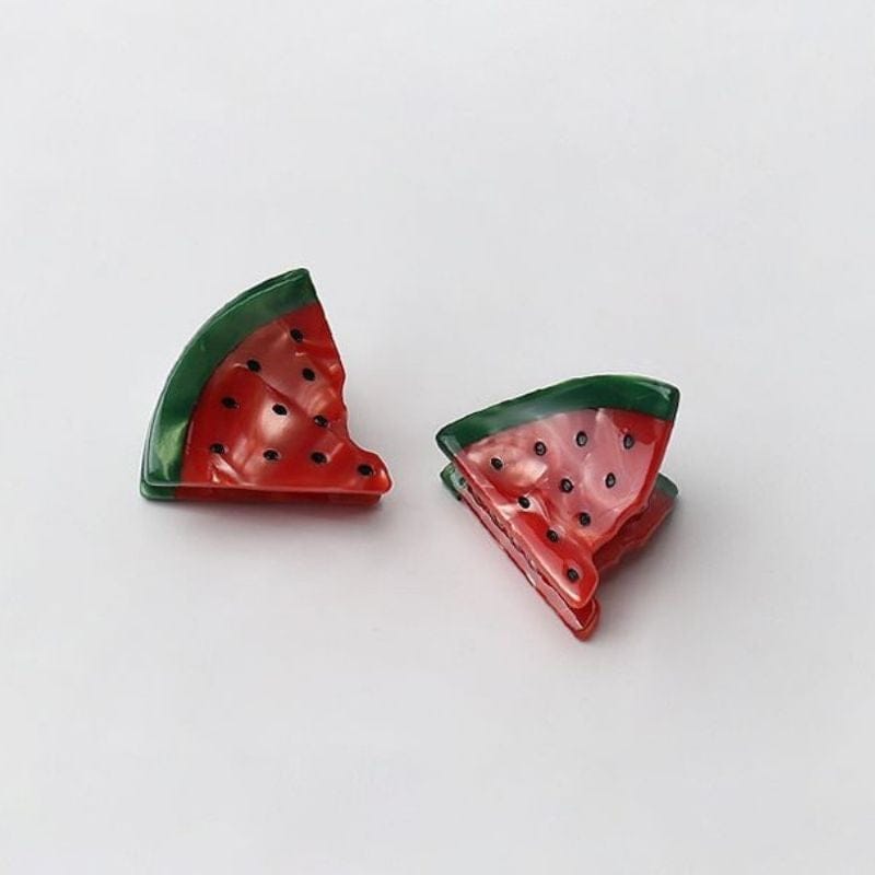 Mini Watermelon Hair Claw