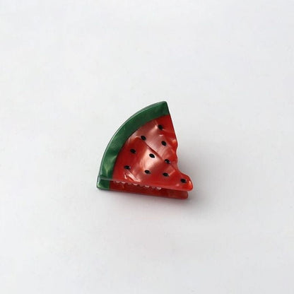 Mini Watermelon Hair Claw