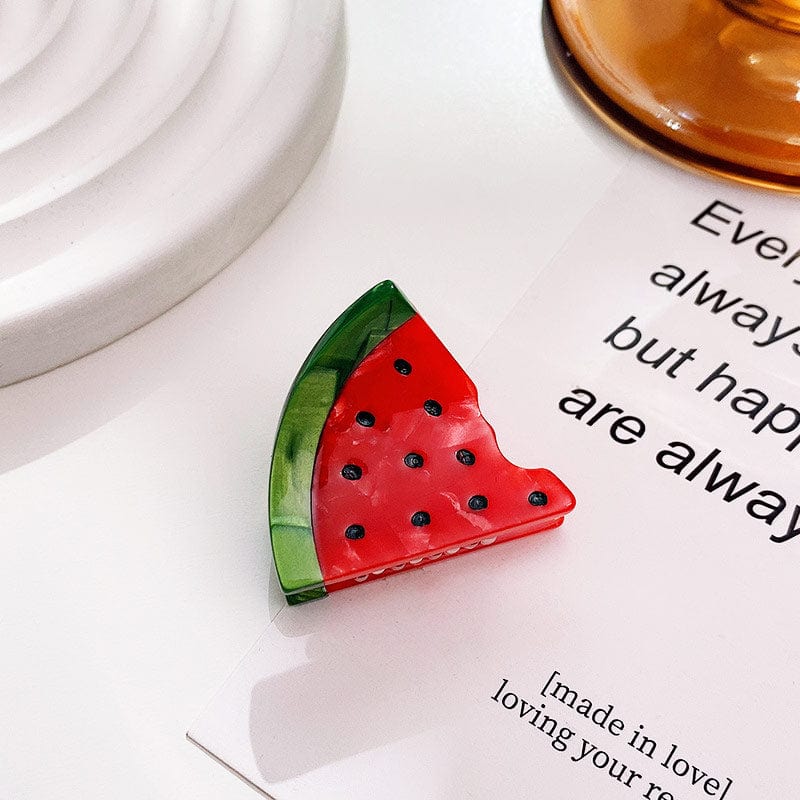 Mini Watermelon Hair Claw