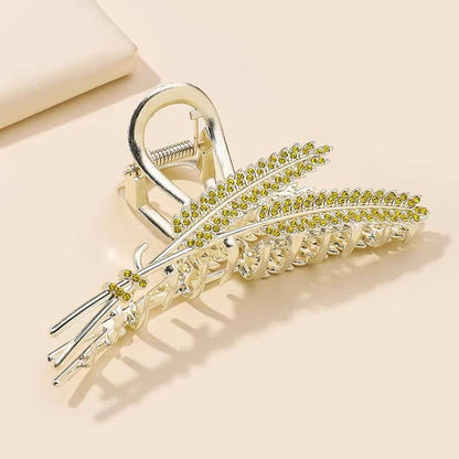 Two Ears of Wheat Golden Hair Claw