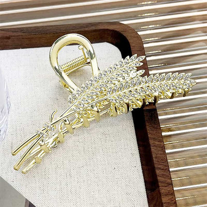 Two Ears of Wheat Golden Hair Claw