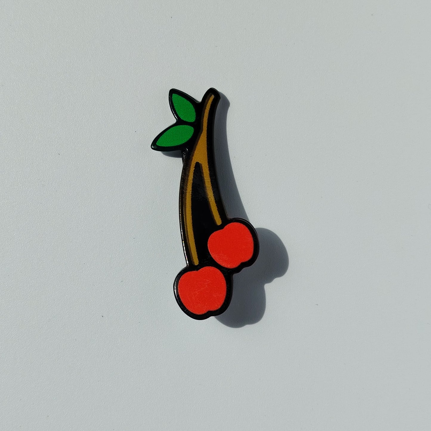 Red Cherry Hair Clip