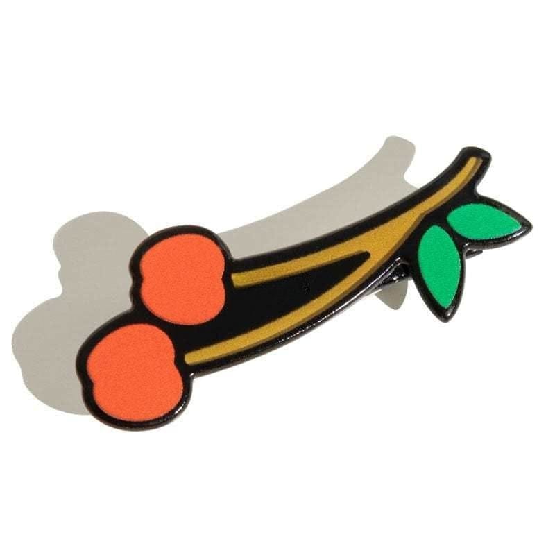 Red Cherry Hair Clip