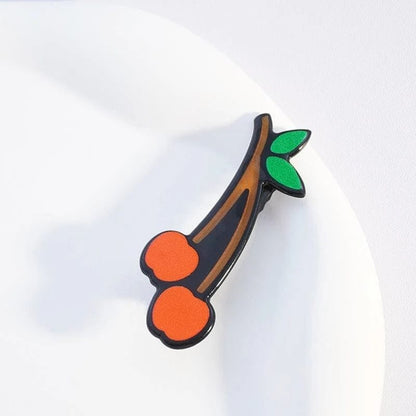 Red Cherry Hair Clip