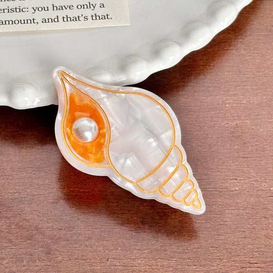 Pearl Conch Hair Clip