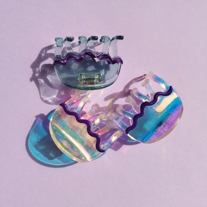 Laser Jellyfish Hair Clip