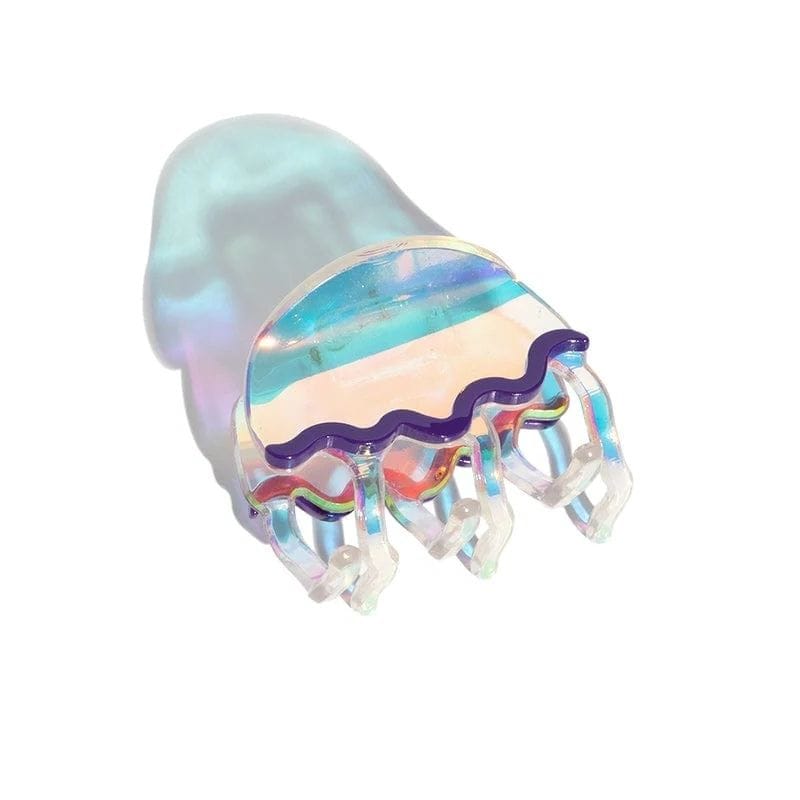 Laser Jellyfish Hair Clip