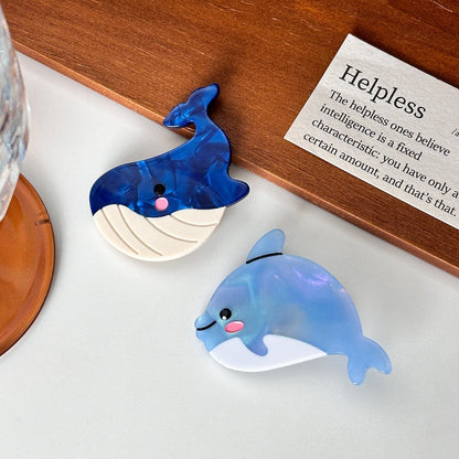 Whale Hair Clip