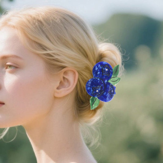 Medium Blueberry Hair Claw