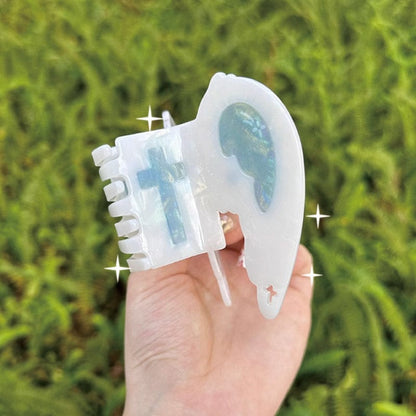 Medium Celestial Wings Hair Claw