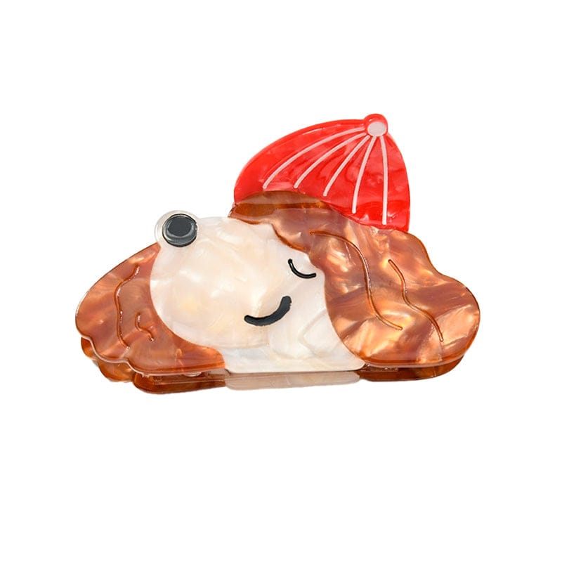 Medium Curly Haired Puppy Hair Claw