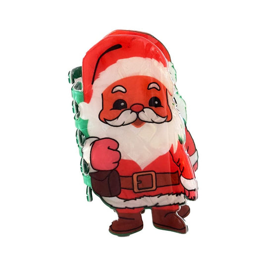 Medium Red Hat Santa Claus Hair Claw