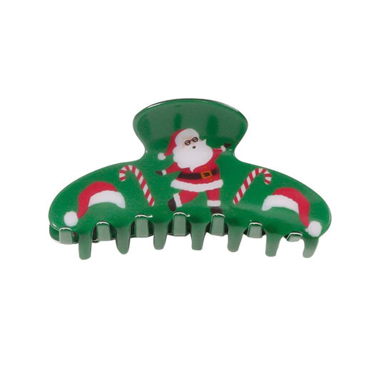 Medium Santa Claus Hair Claw
