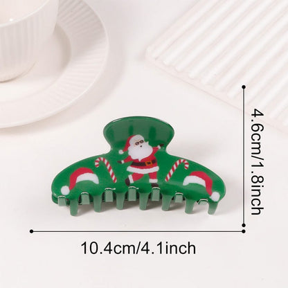 Medium Santa Claus Hair Claw