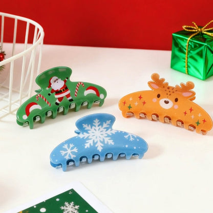 Medium Santa Claus Hair Claw