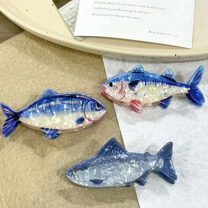 Medium Sea Bass Hair Claw