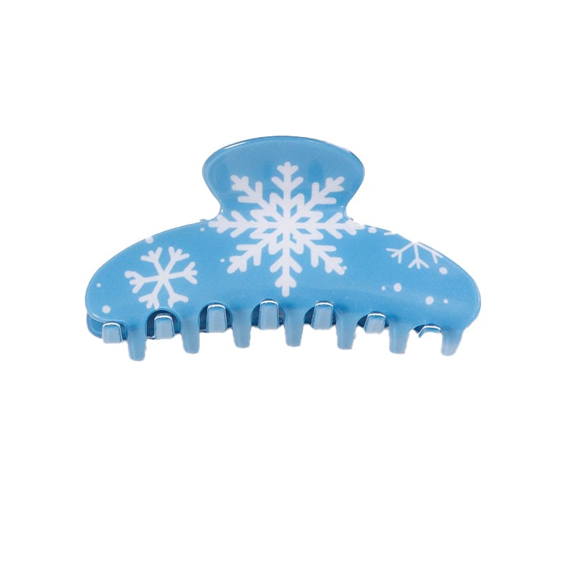 Medium Snowflake Hair Claw