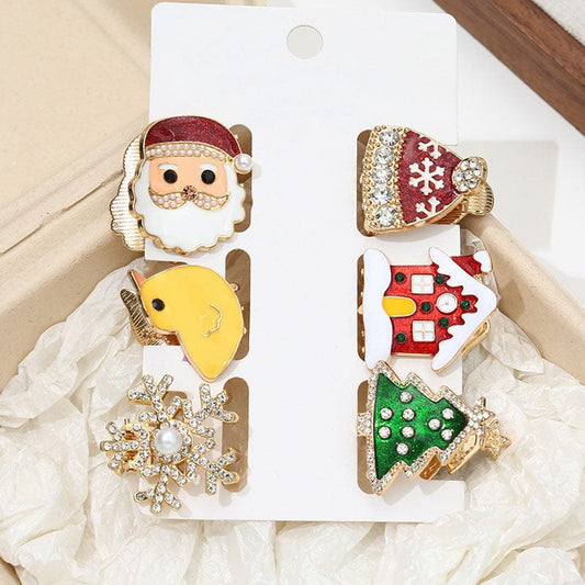 Mini Christmas Set A Hair Claw