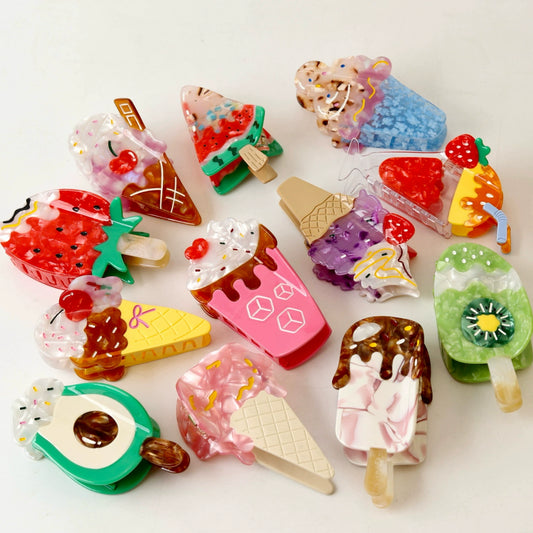 Dessert & Ice Cream Hair Claw
