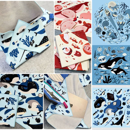 Multi-Use Storage Wrap Cloth for iPad & Accessories 4 Styles
