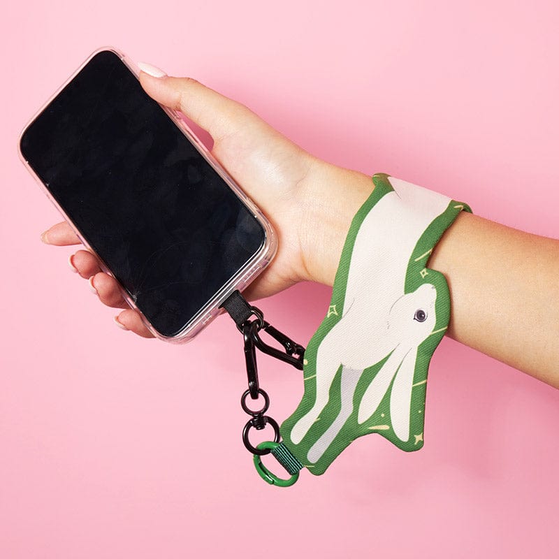 White Rabbit Wrist Strap丨Lemonschunks