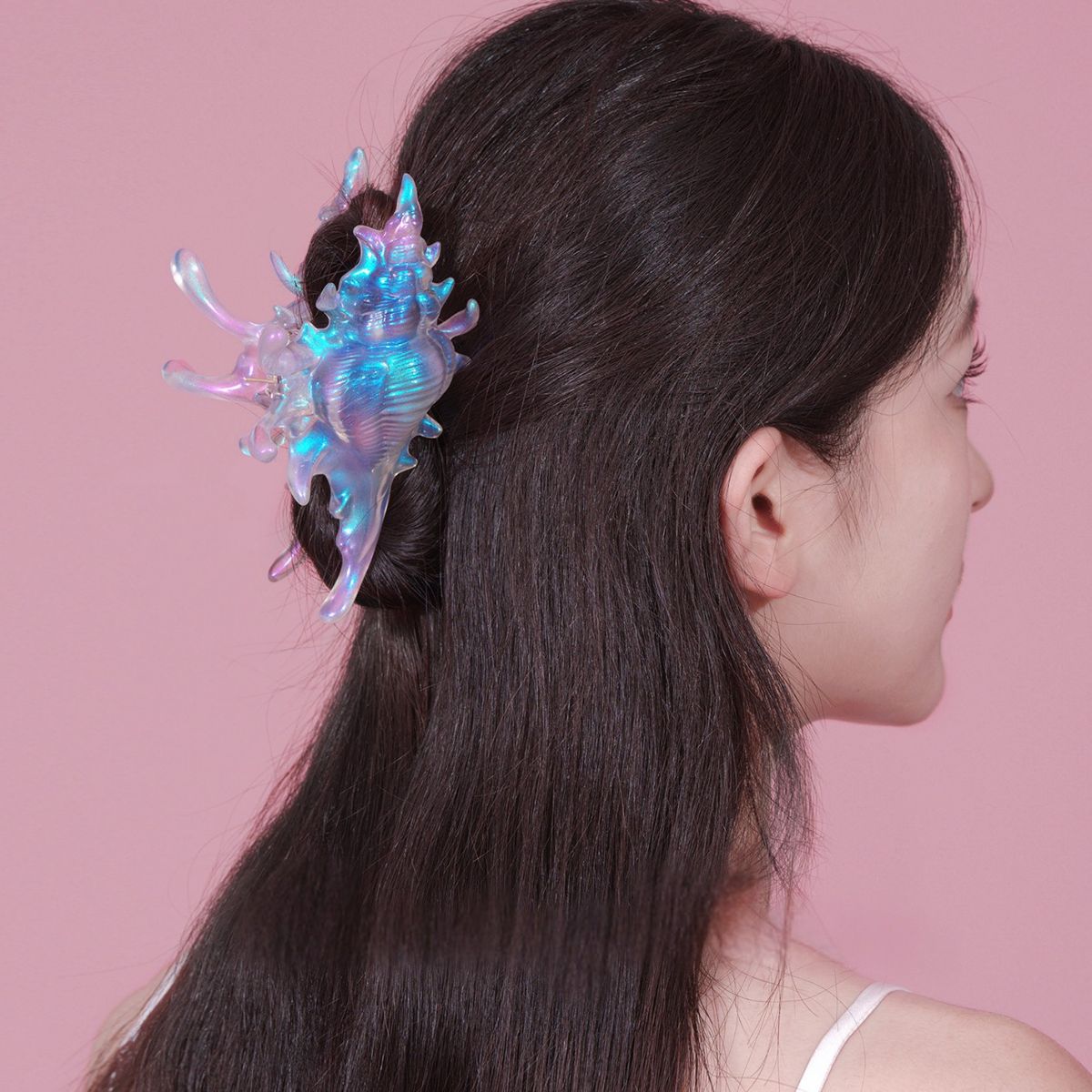 Jumbo 3D-Printed Conch Venus Hair Claw