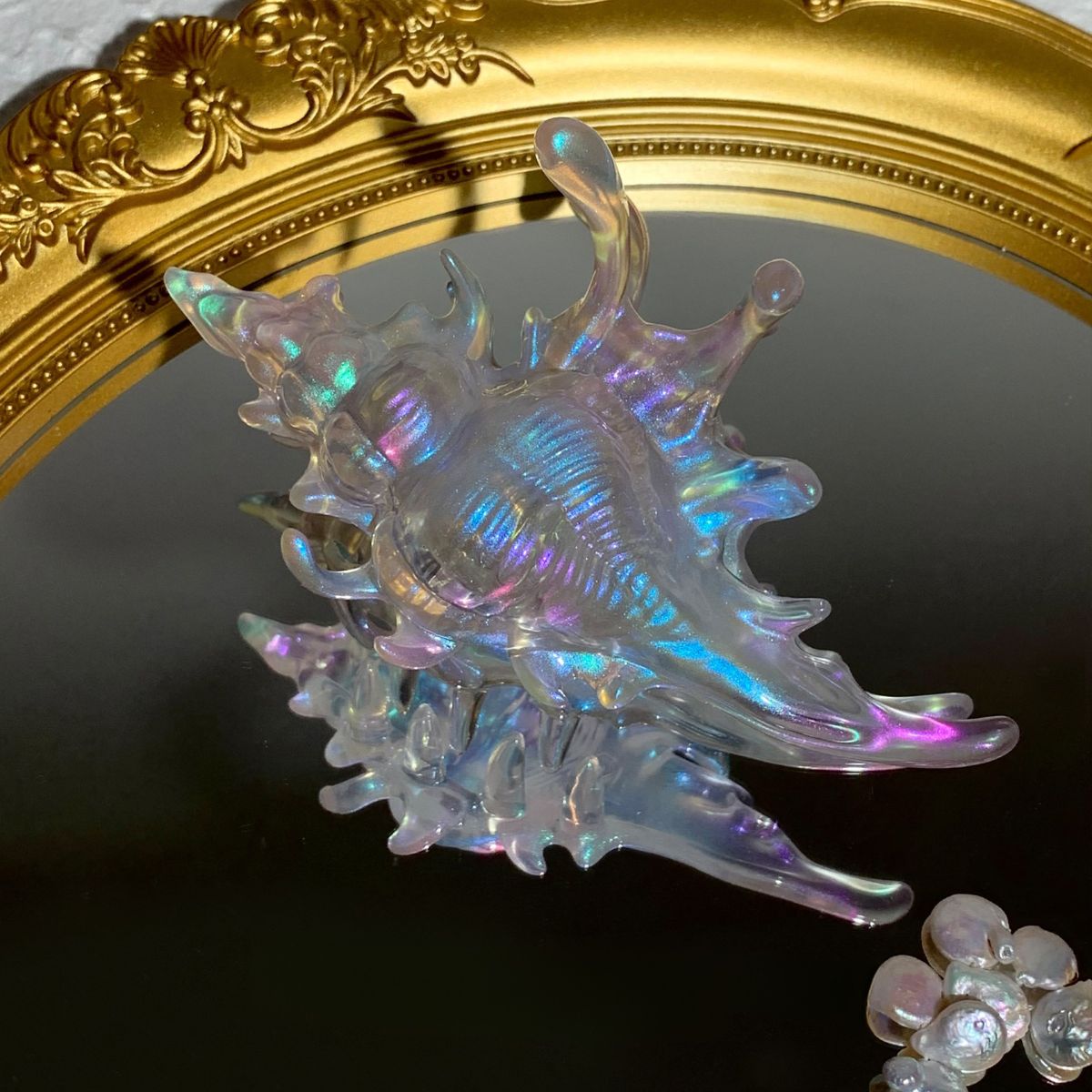 Jumbo 3D-Printed Conch Venus Hair Claw