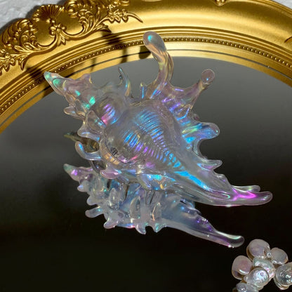 Jumbo 3D-Printed Conch Venus Hair Claw