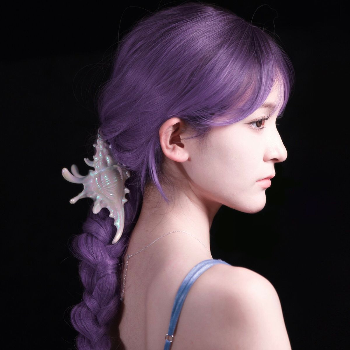 Jumbo 3D-Printed Conch Venus Hair Claw