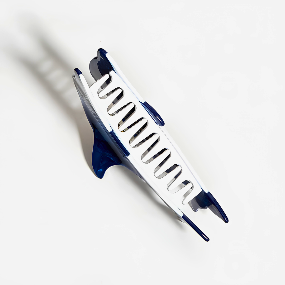 Jumbo Blue Dolphin Hair Claw
