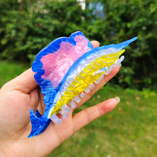Pince à cheveux Vivid Orange Goldfish Ocean Series | NueShiny
